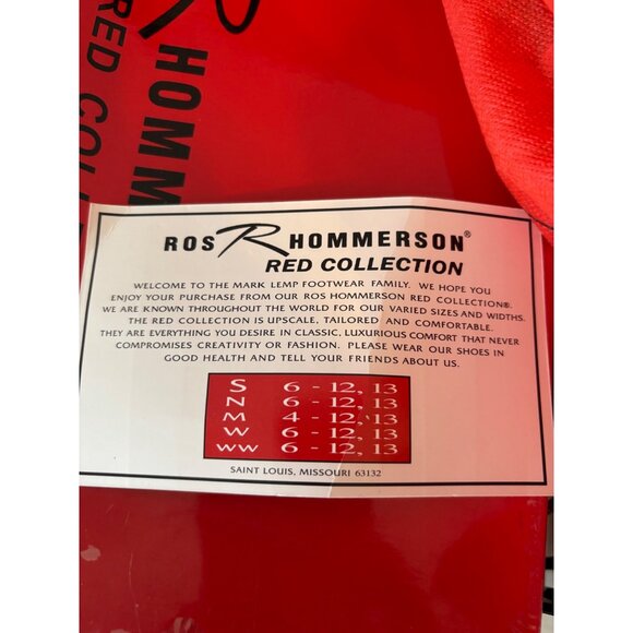 Vintage Ros Hommerson Red Collection Womens 6.5 Phoenix Bone Pearl Pewter Heels - Picture 12 of 12